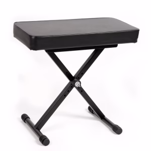 Height Adj Keyboard Bench-Extra Padded Seat