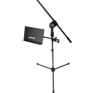Metal Sheet Music Holder For Microphone Stands