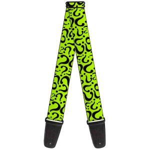 Riddler Question Mark Guitar Strap