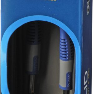 Rok Solid 2Mtr 2X6.3Mm Mjack-2XMale Phono Cable