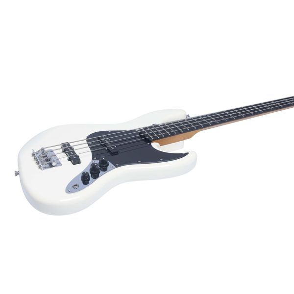 JB 400 Bass Guitar Vintage White - Image 3