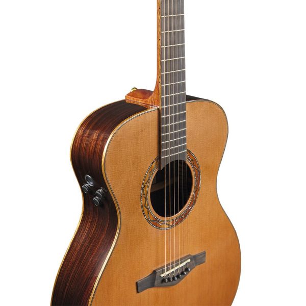 WOW A800E CR Guitar - Cedar/Rosewood - Image 3