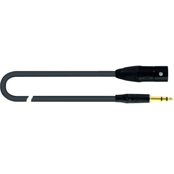 Just XLR Male - Stereo Jack 6.3mm Audio Cable-2m - Image 2