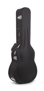 Deluxe Arch Top Wood Case 3/4 Acoustic Guitars