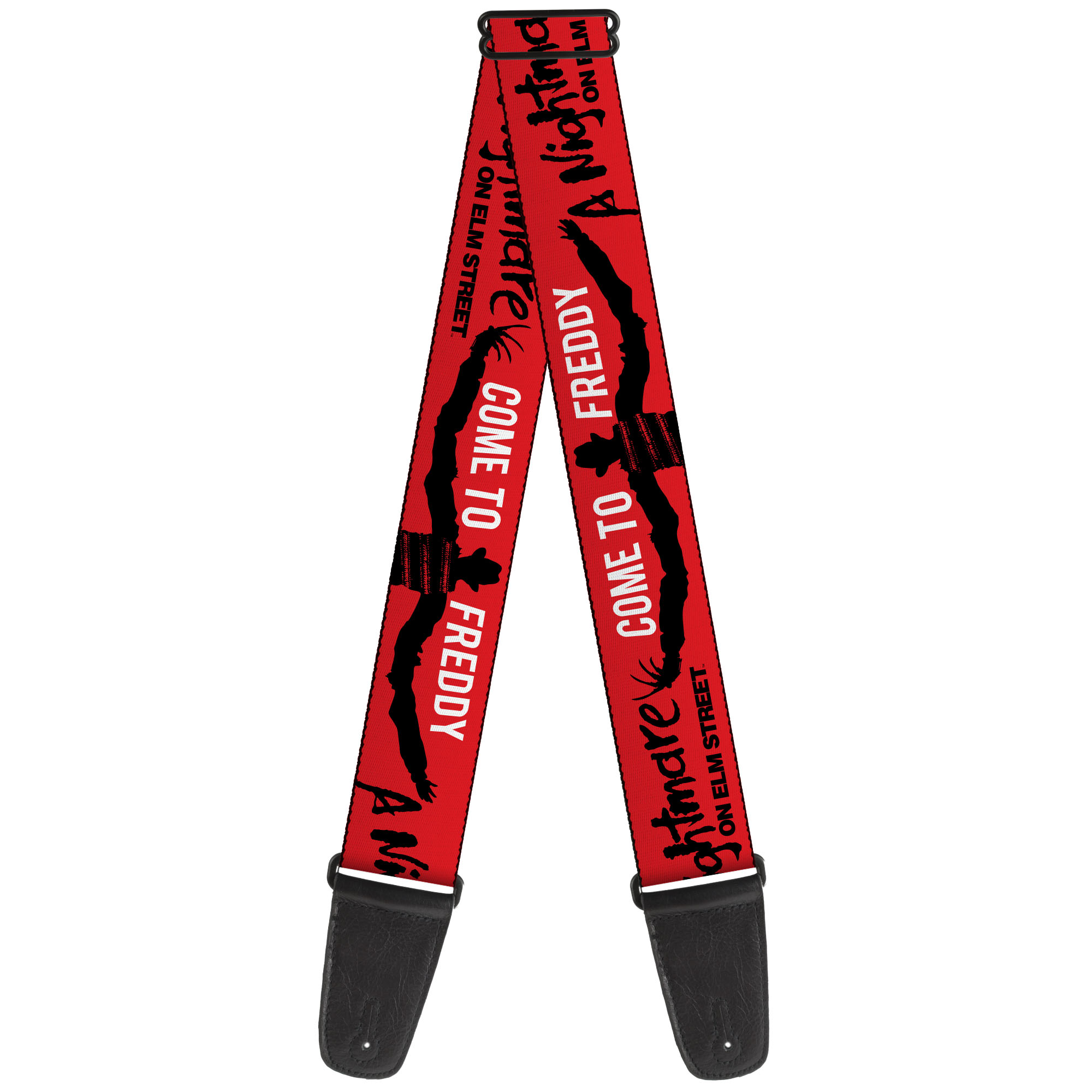 A Nightmare On Elm St Freddy Guitar Strap
