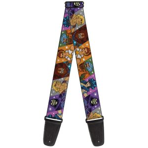 Masters of the Universe Characters Guitar Strap