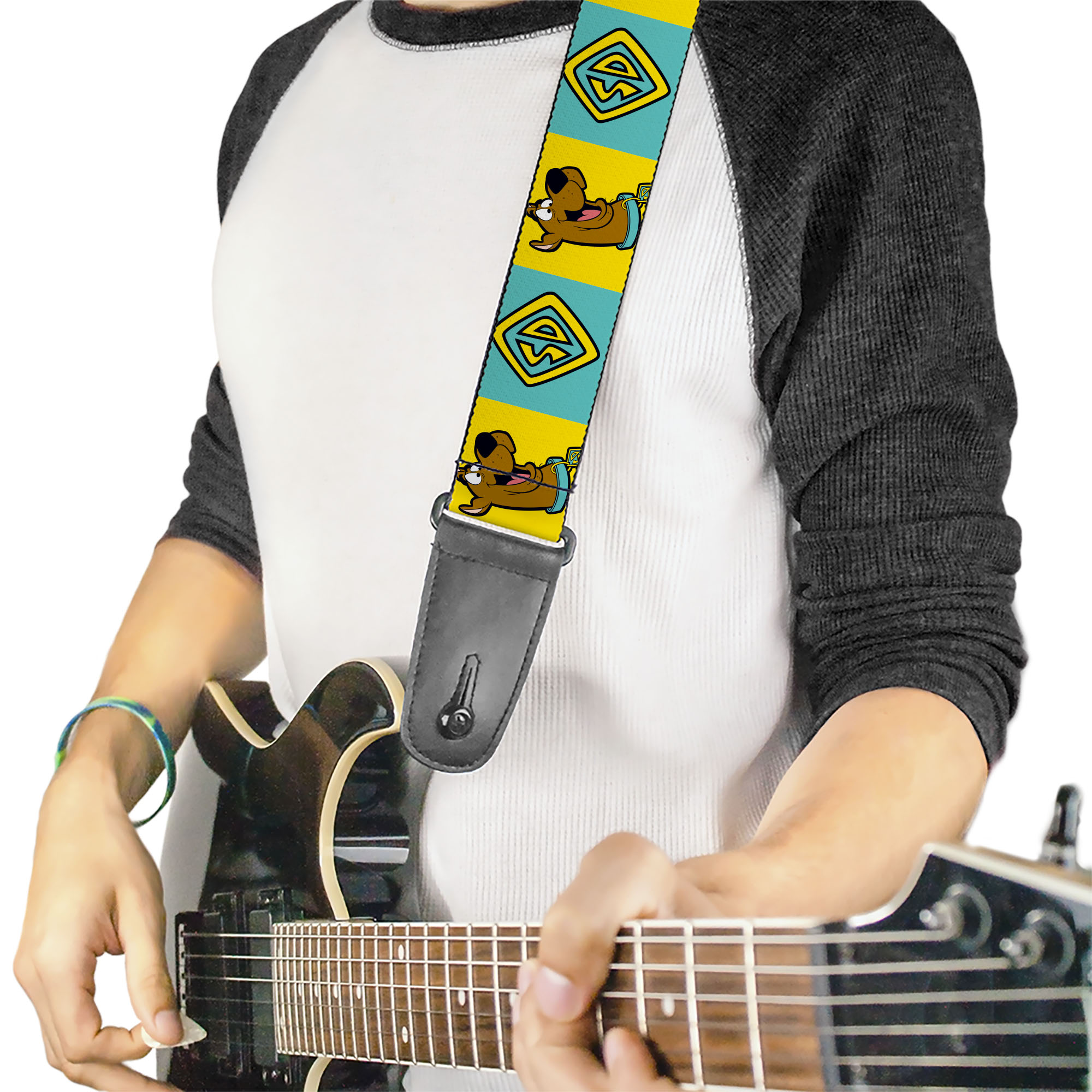 Scooby Doo Pose Dog Collar Guitar Strap - Image 2