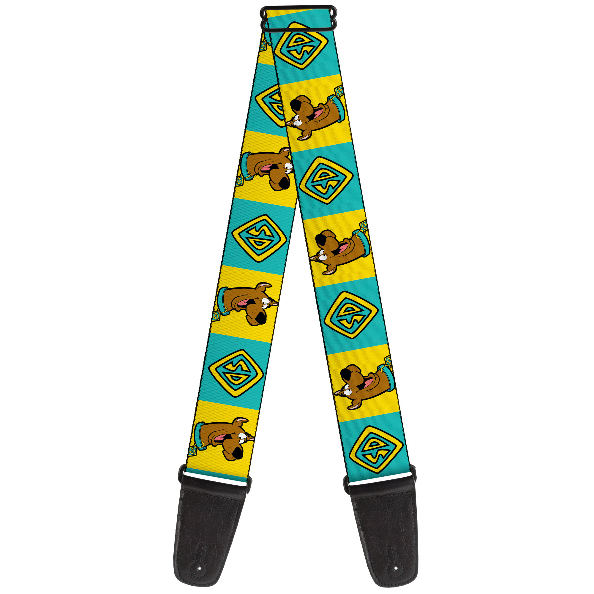 Scooby Doo Pose Dog Collar Guitar Strap