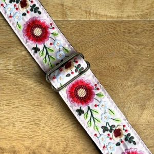 2" Jacquard Guitar Strap - Floral Garden
